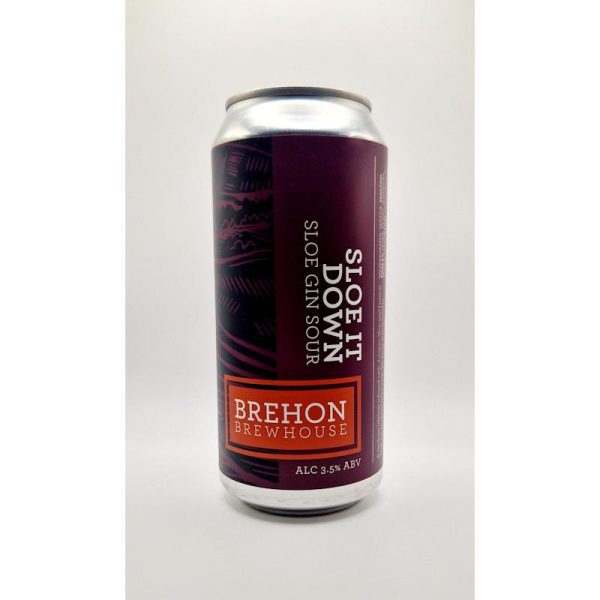 Brehon Brewhouse Sloe it down Sloe Gin Sour 440 ml can 3.5% ABV